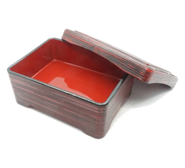 Bento Box Single Compartment Red