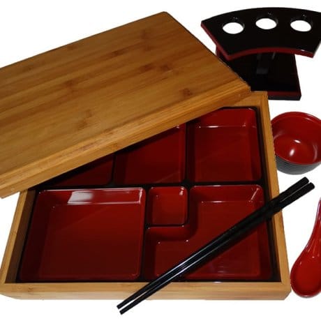 Bamboo Japanese Bento Box
