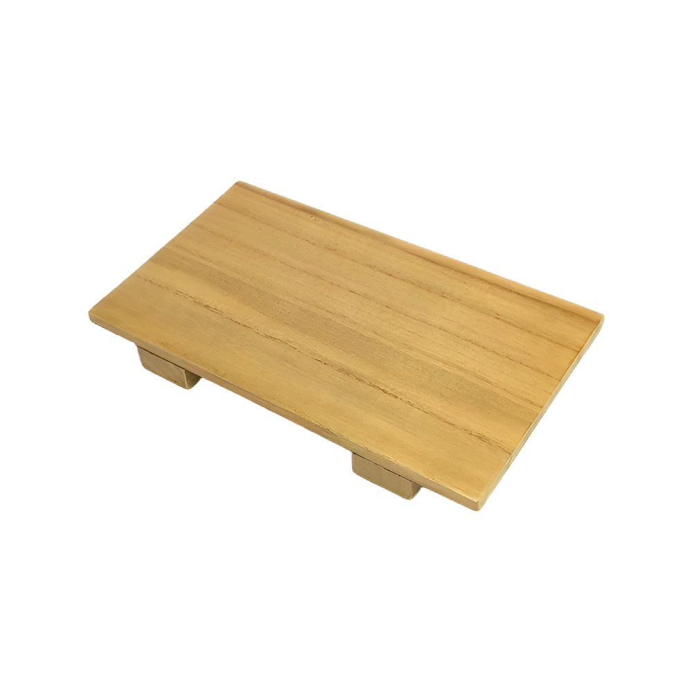 Wood Sushi Tray Paulownia Wood