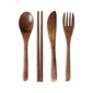 Natural Brown Cutlery Set