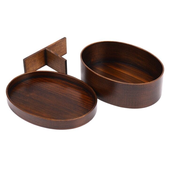Dark Wood Bento Box Set Dark Wood Bento Box Set