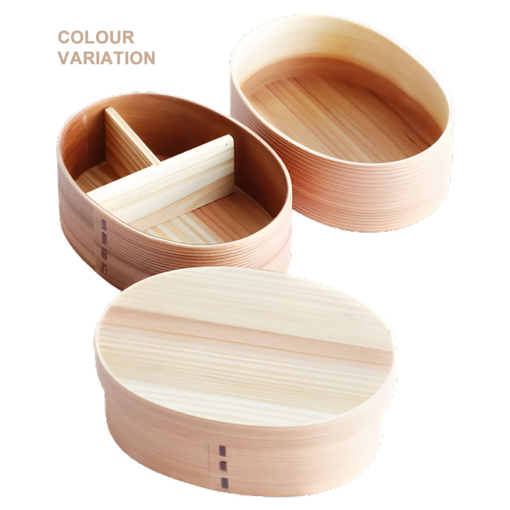 Japanese Cedar Bento Colour Examples