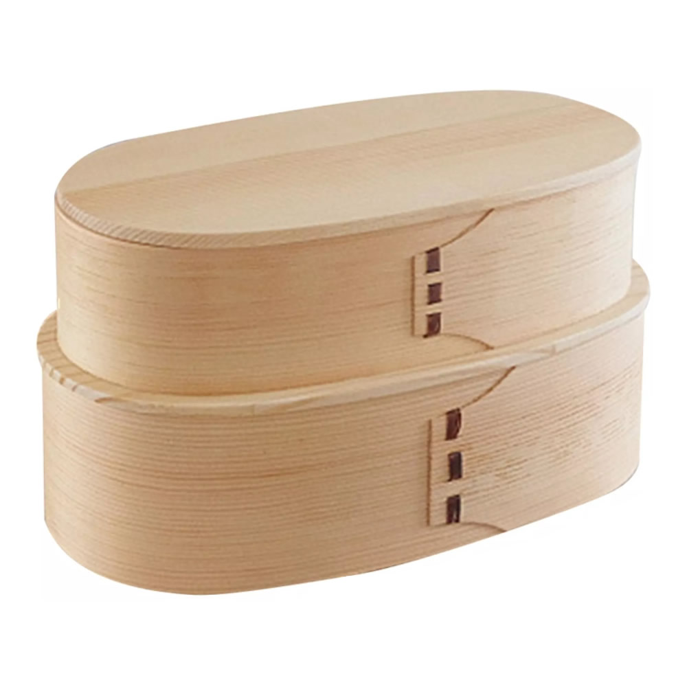 Wood Bento Box Clear