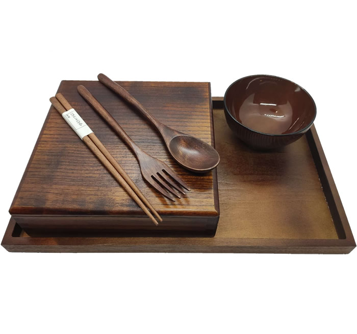 Wood Bento Box Sets