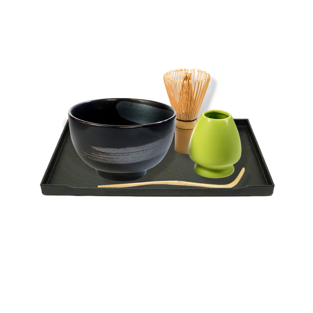 Black Woodgrain Sushi Tray Example