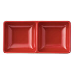 Japanese Red & Black Sauce Tray