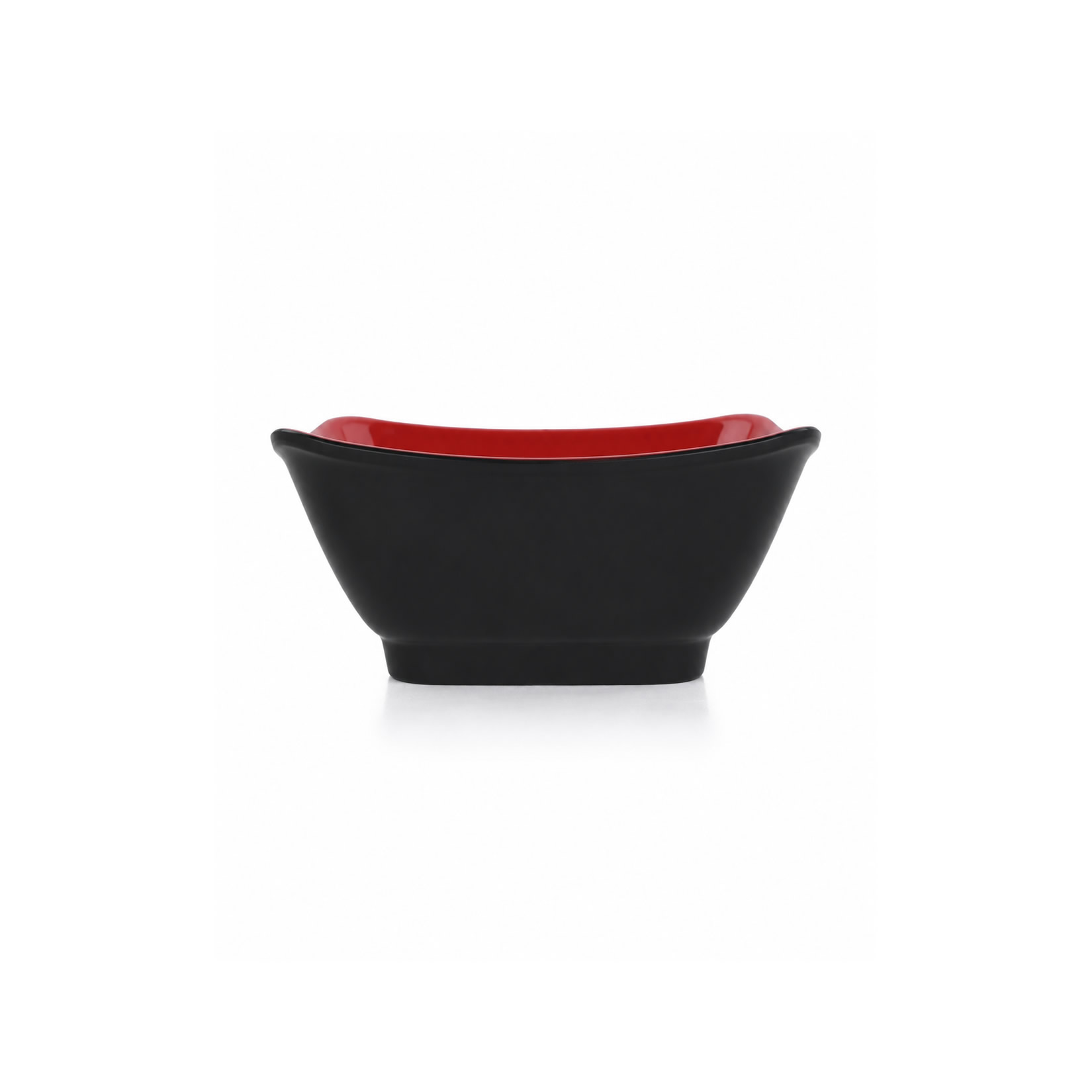 Red & Black Condiments Side Bowl