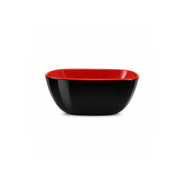 Red & Black Side Dish Bowlss