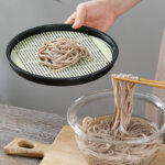 Round Buckwheat Noodles Tray
