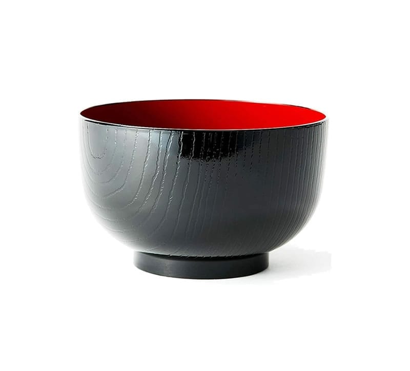 Soup Bowl Wood Grain Small