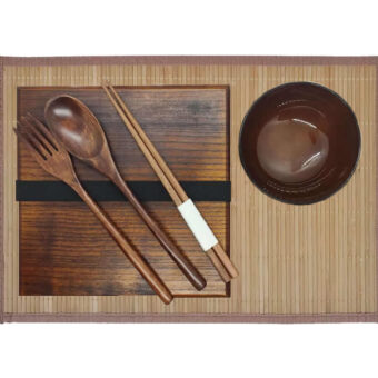 Wooden Bento Set