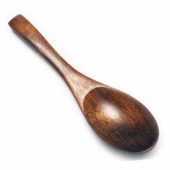 Wooden Renge Ramen Spoon