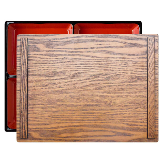 Kusunoki Wood Bento Box Large