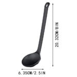 Black Ramen Spoon Dimensions