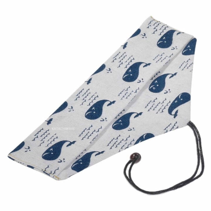 Great Whale Chopstick &Amp; Cutlery Bag