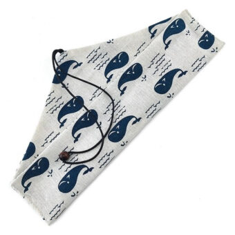 Great Whale Chopstick &Amp; Cutlery Bag