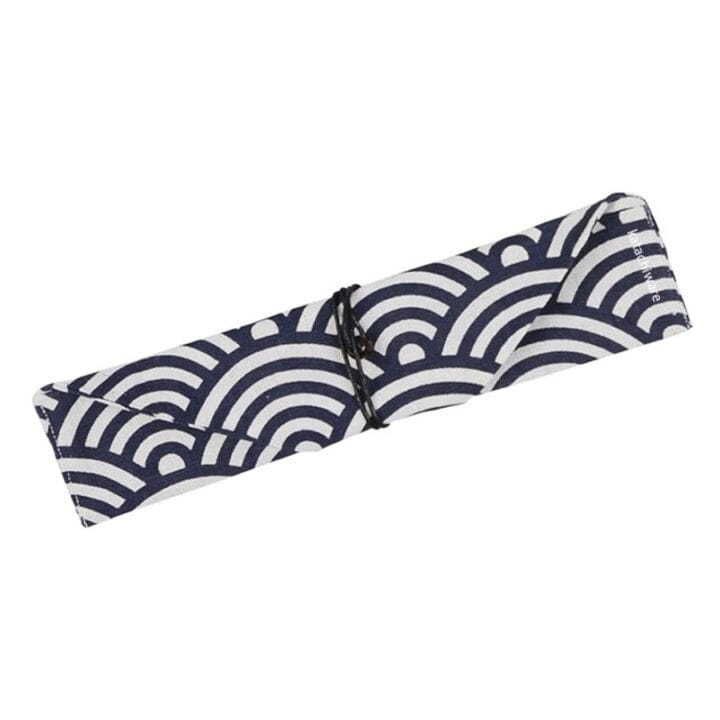 Japanese Wave Chopstick &Amp; Cutlery Bags Japanese Wave Chopstick &Amp; Cutlery Bags
