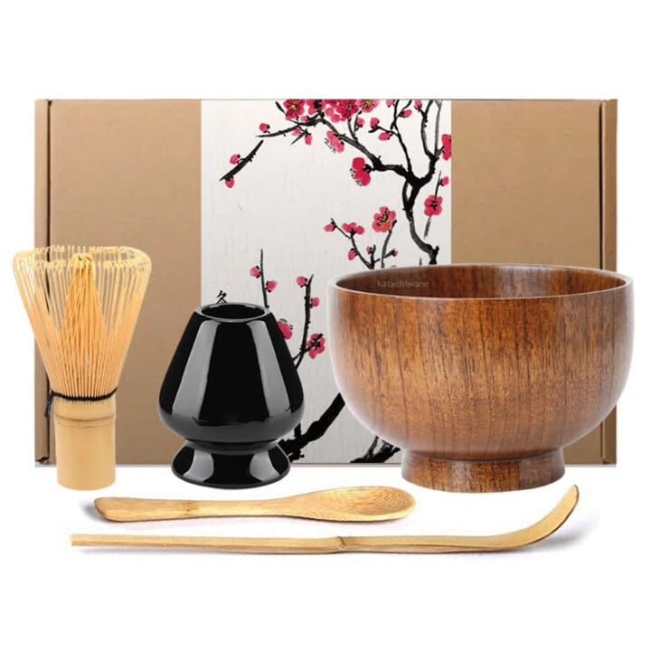 Jujube Wood Matcha Tea Set Jujube Wood Matcha Tea Set
