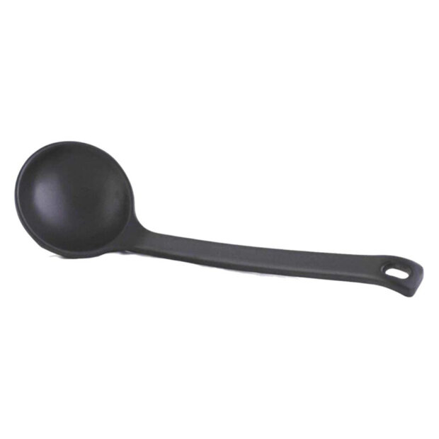 Matt Black Long Handle Ramen Spoon