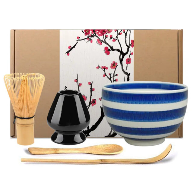 Nippon Blue Matcha Tea Set