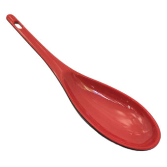 Large Serving Spoon Black &Amp; Red