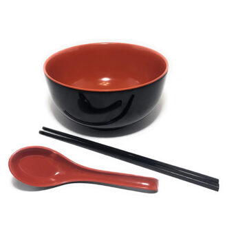Soup Bowl Set With Spoon &Amp; Chopsticks