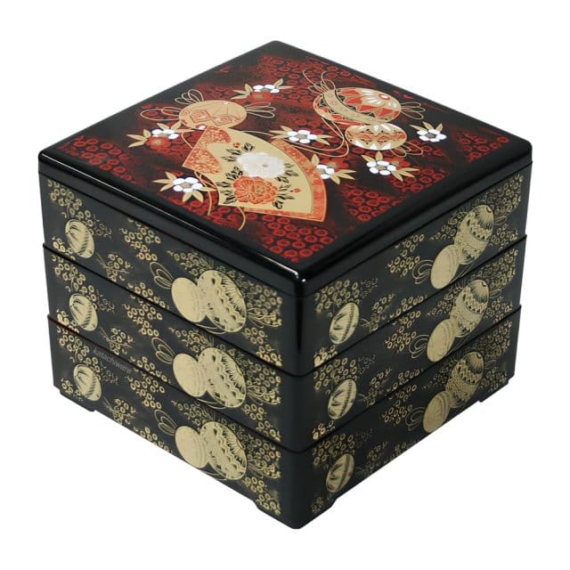 Temari 3-tier Jubako Bento