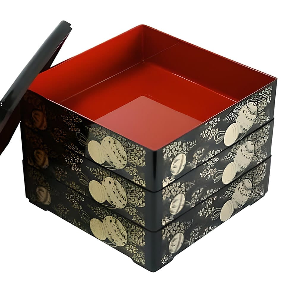 Temari 3-Tier Jubako Bento Box