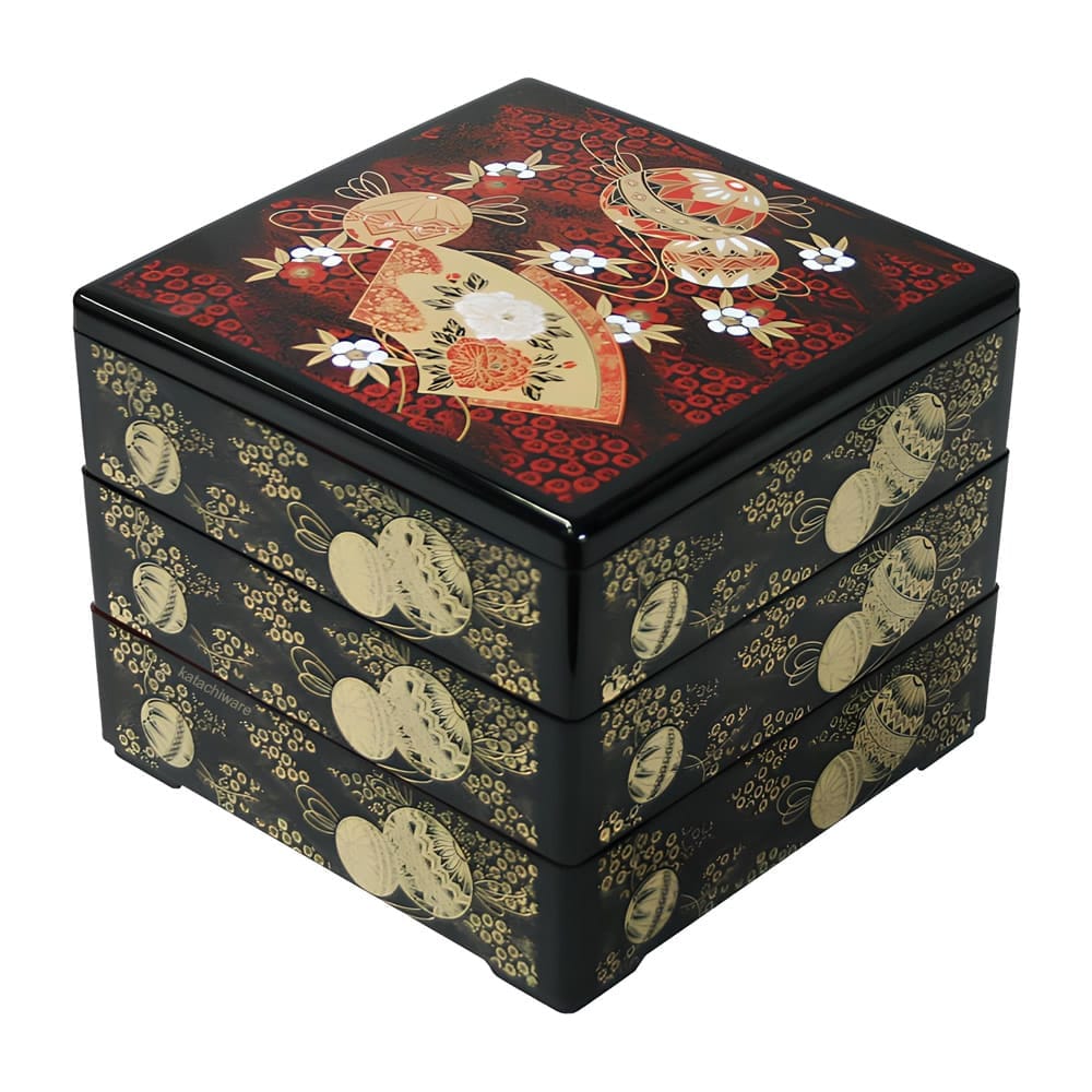 Temari 3-Tier Jubako Bento
