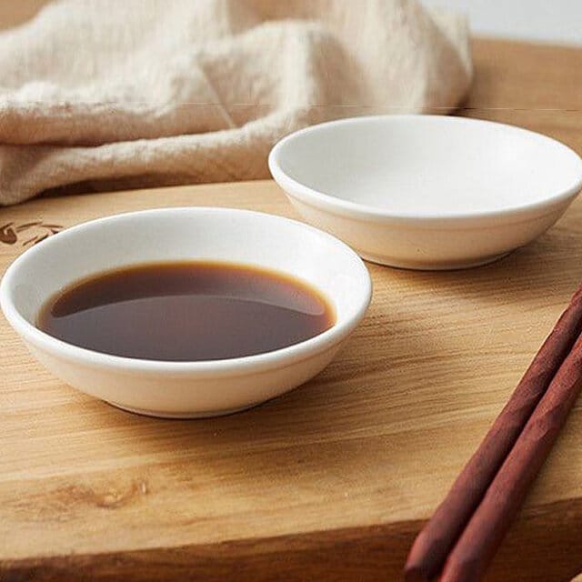 Round White Sauce Tray Suggestion