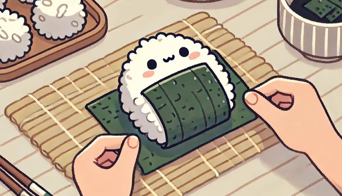 Step 4 - Wrap With Nori