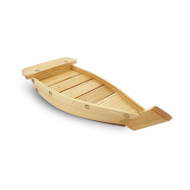 Wooden Sushi Boat Tray 40cm