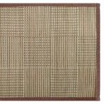 Checkered Bamboo Placemat Natural
