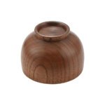 Natural Wood Miso Bowl Bottom