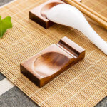 Wooden Chopstick & Spoon Rest