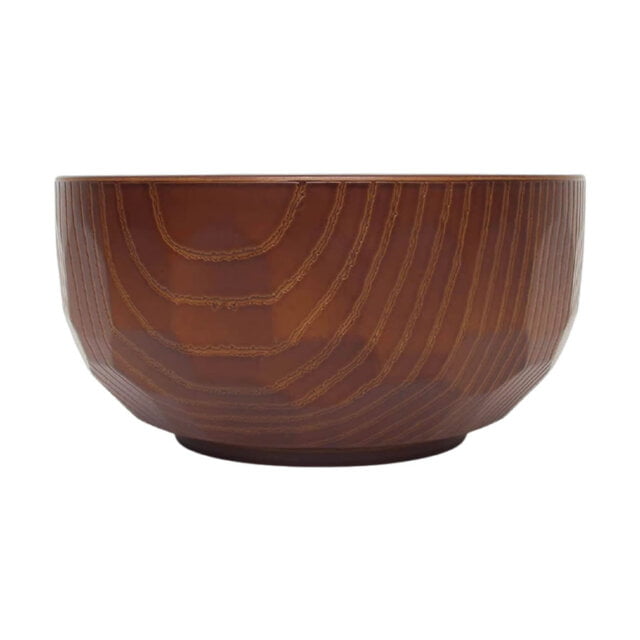 Japanese Wood Grain Bowl