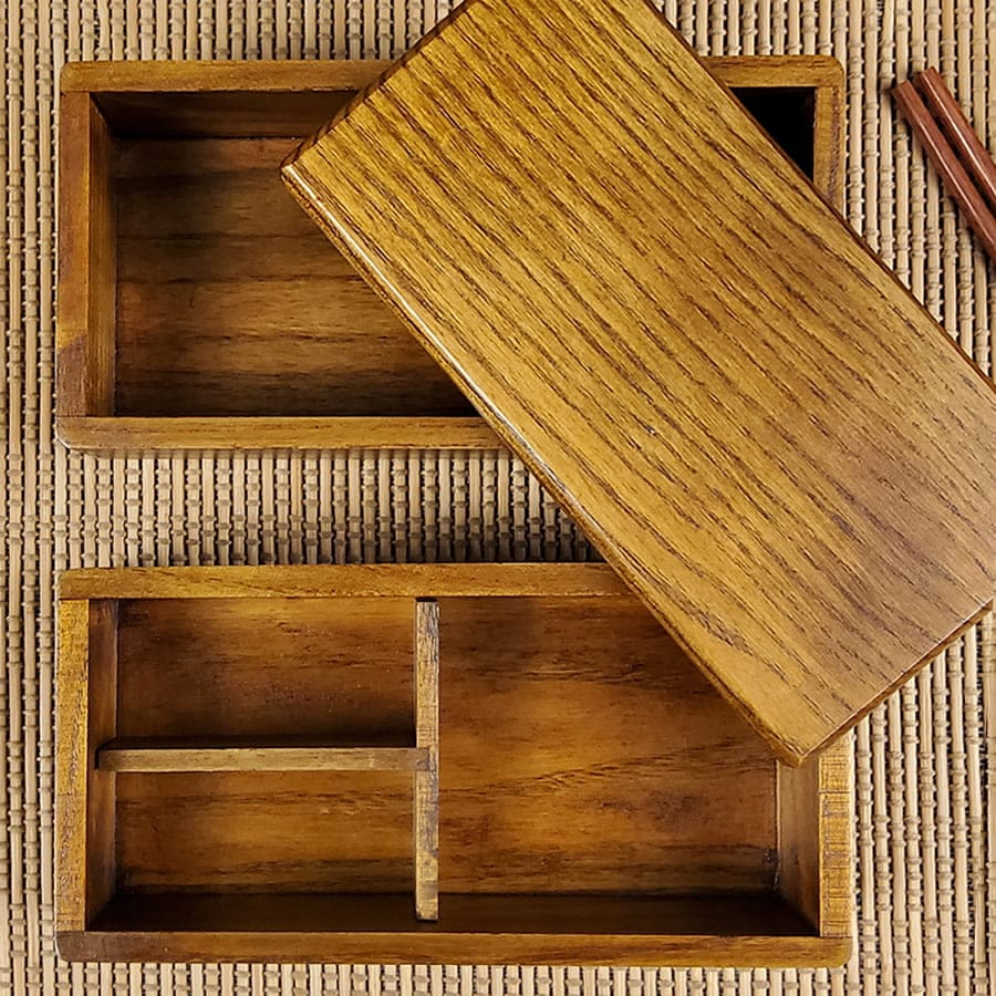 Wooden Bento Box 006 Wooden Bento Box 006
