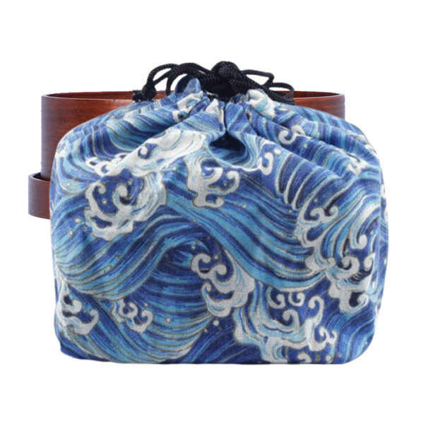 Great Wave Bento Box Bag