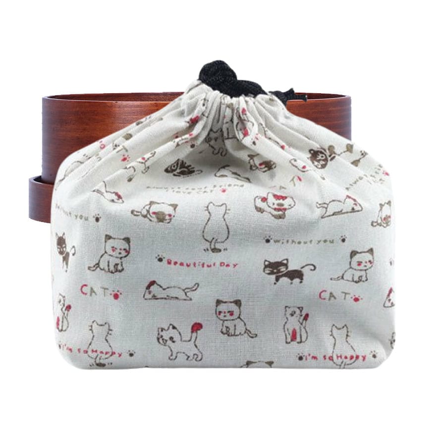 Maneki-Neko Bento Bag