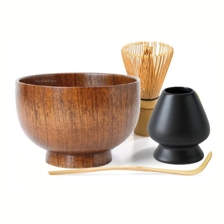 Jujube Wood Matcha Tea Set Jujube Wood Matcha Tea Set