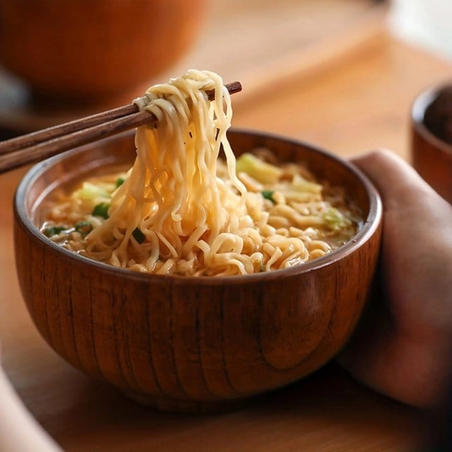 Jujube Wood Noodle Bowl