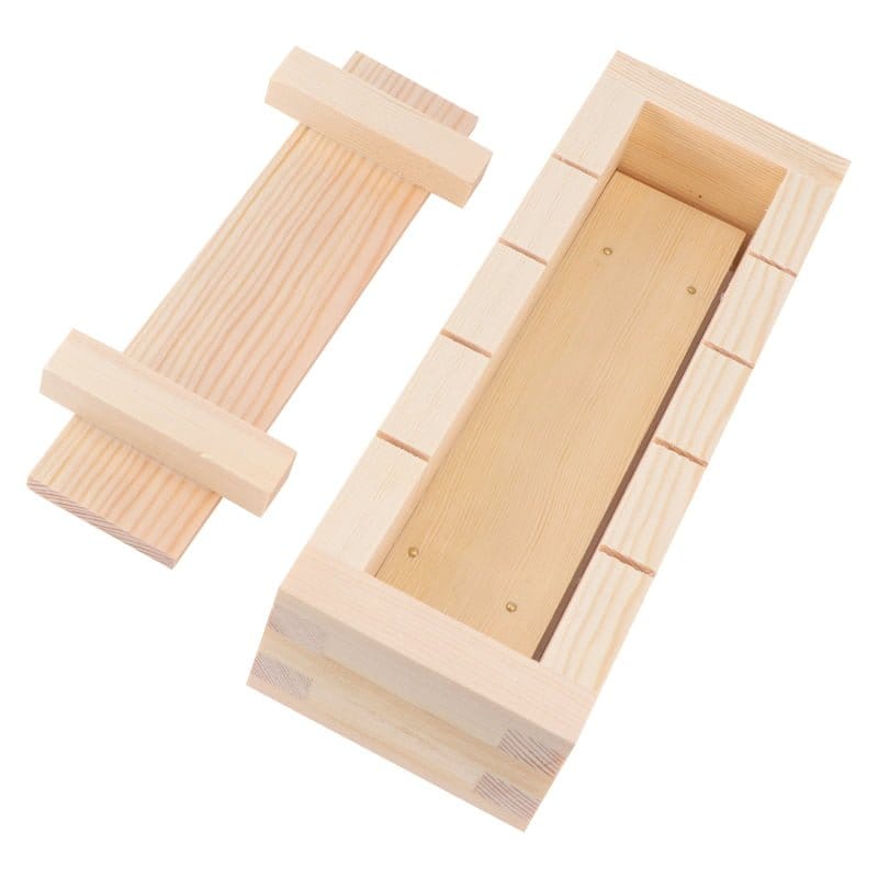 Rectangular Wooden Sushi Press