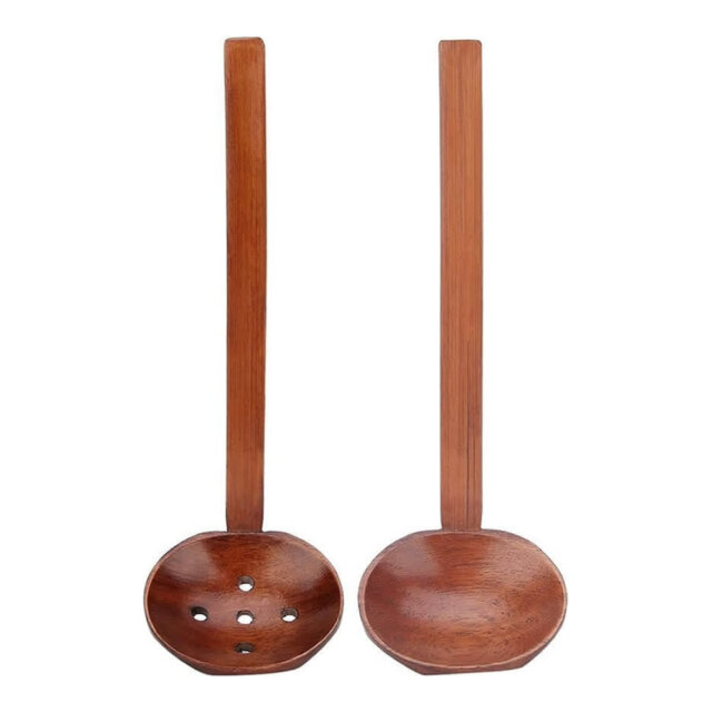 Long Handle Ramen Wooden Spoon Set Long Handle Ramen Wooden Spoon Set