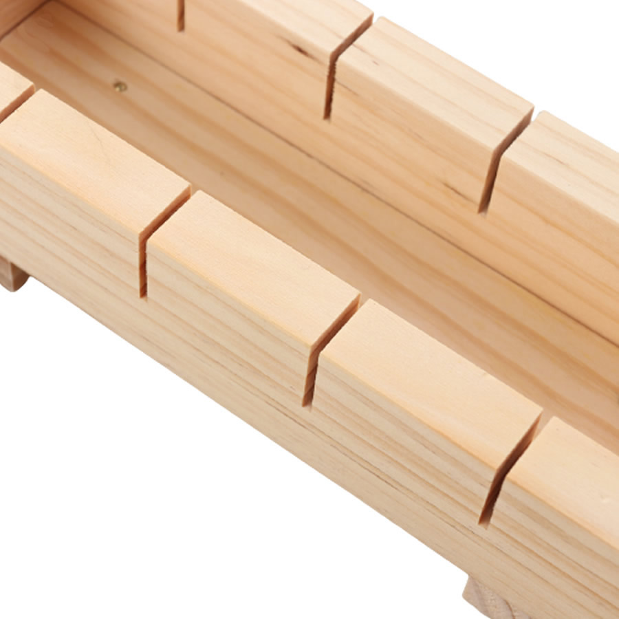 Wood Sushi Press Set (Solid Pine)