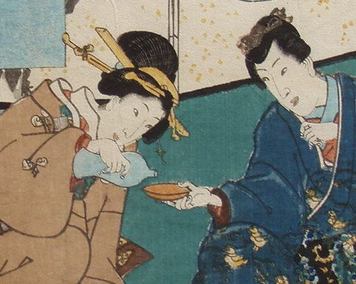 Forgotten Edo Period Japanese Sake Cups Forgotten Edo Period Japanese Sake Cups