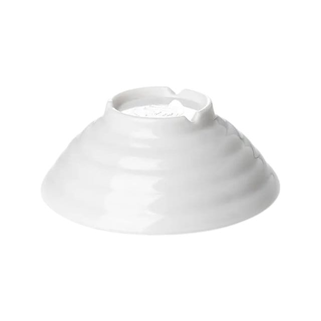 Medium White Melamine Noodle Bowl Base