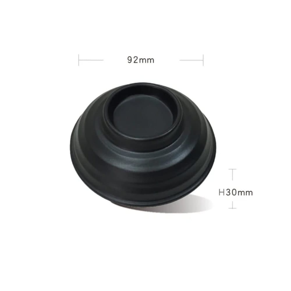 Matte Black Miso Bowl & Lid
