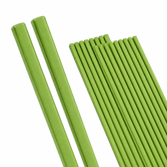 Melamine Green Chopsticks