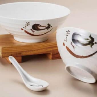 Nasu Ramen Bowl &Amp; Soup Spoon