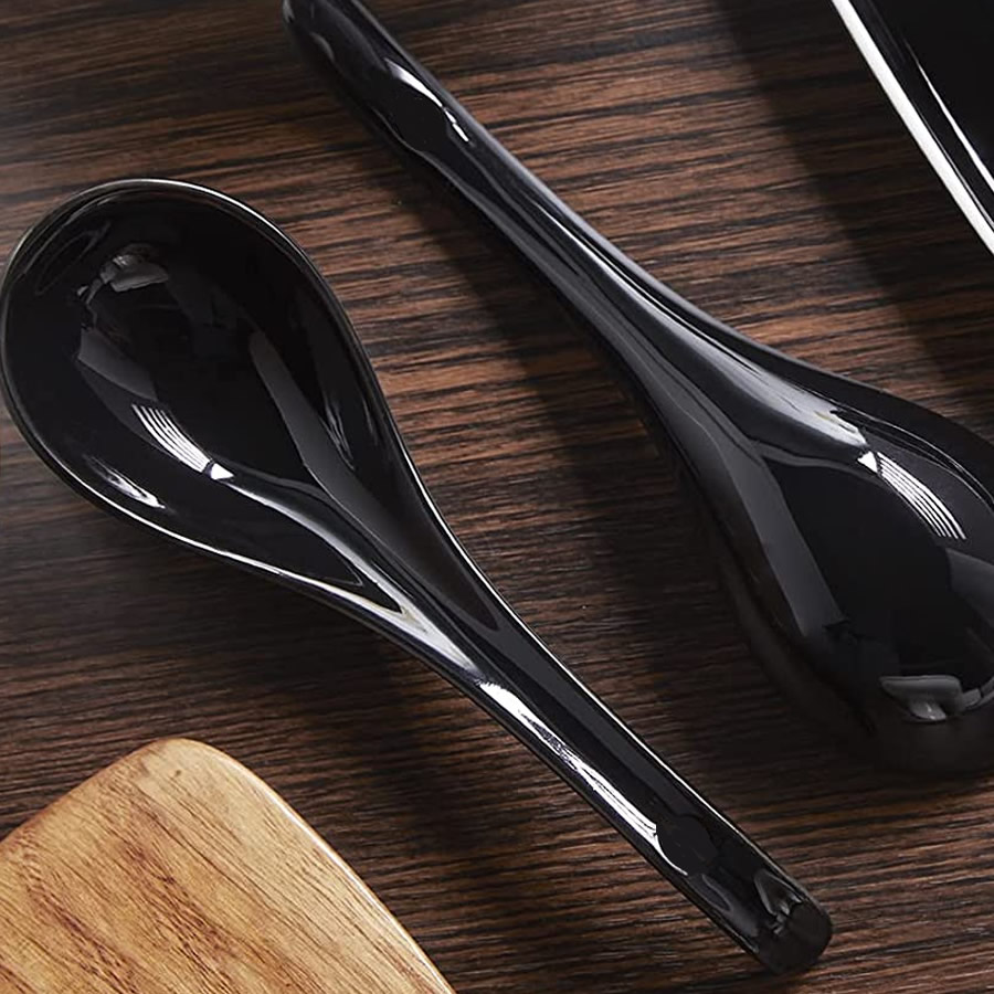 Black Ramen Spoon